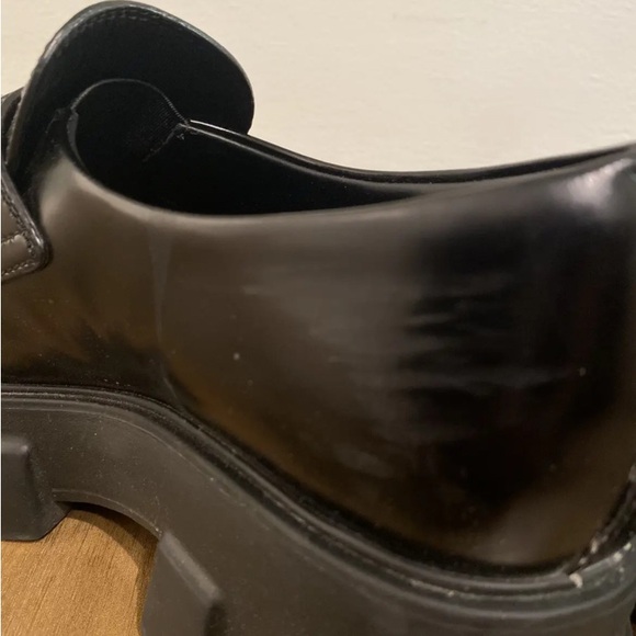 Prada Monolith Pointed Loafers (38) - Picture 7 of 9